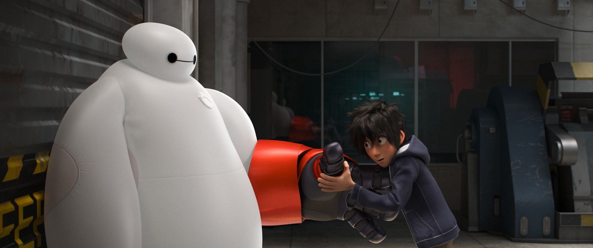 Hiro and his team of superheroes use their powers to save their city (Image via Disney)