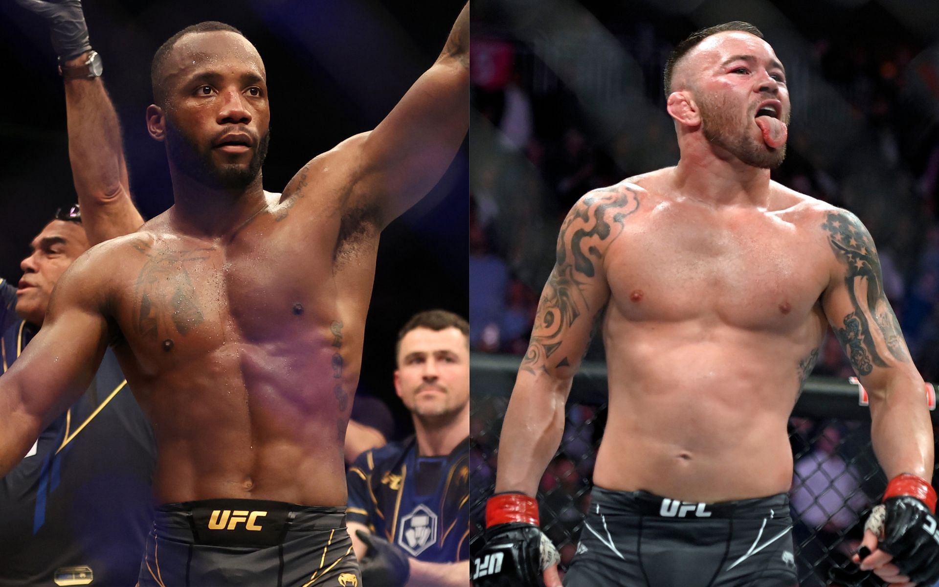 Leon Edwards (left) and Colby Covington (right) (Image credits Getty Images)