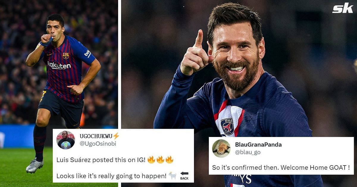Lionel Messi and Luis Suarez spent six years together at Barcelona