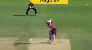 [Watch] Fazalhaq Farooqi cleans Jos Buttler with a peach in SRH vs RR in IPL 2023