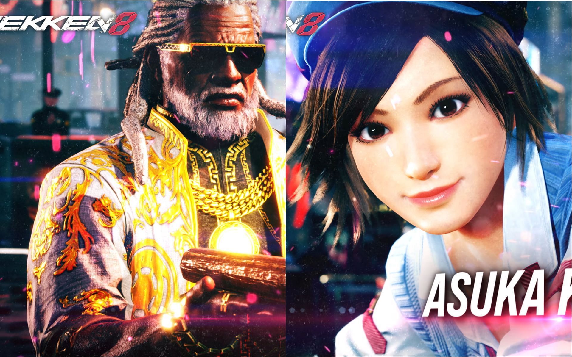 Leroy Smith and Asuka Kazama get their first look from Tekken 8 (Image via Bandai Namco Entertainment)