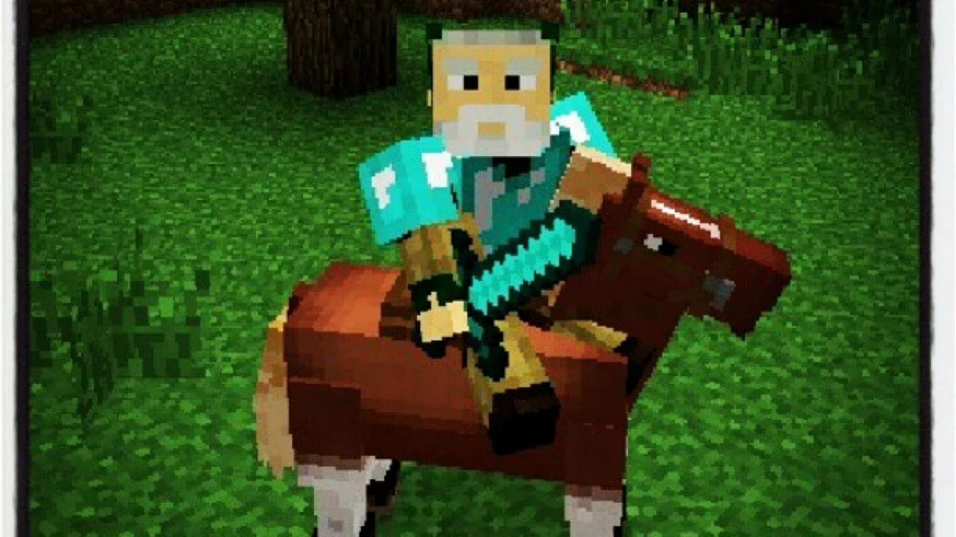 When were horses added to Minecraft?