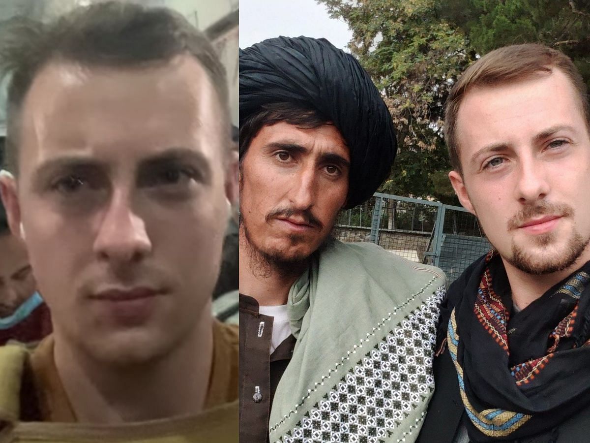YouTuber Miles Routledge arrested by the Taliban (Image via Twitter)