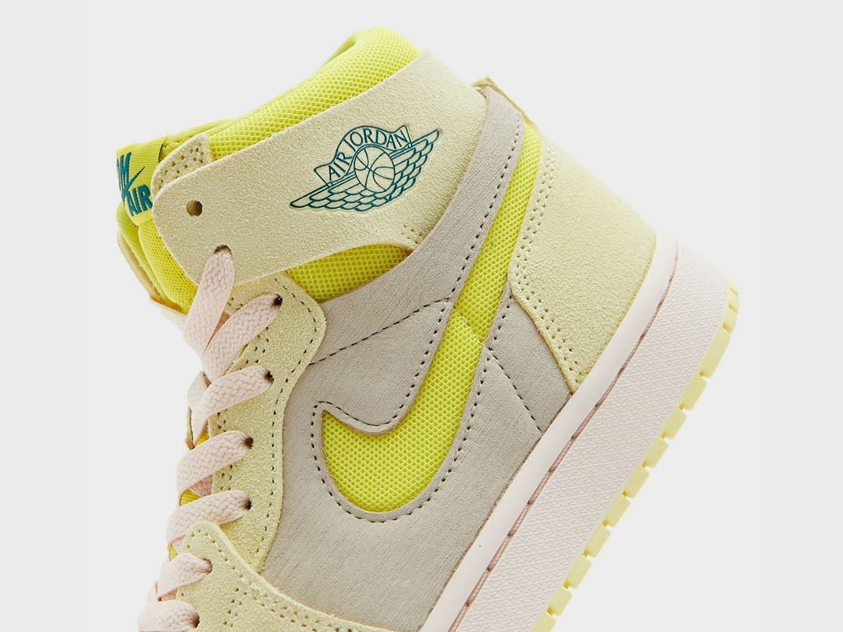 Air Jordan 1 High CMFT 2 Lemon Twist shoes (Image via Nike)