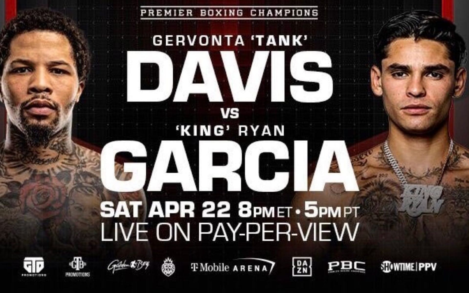 Davis-Garcia to take place on April 22nd (Image Courtesy - Boxing News 24)