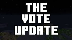 Minecraft reveals The Vote Update for April Fool's Day
