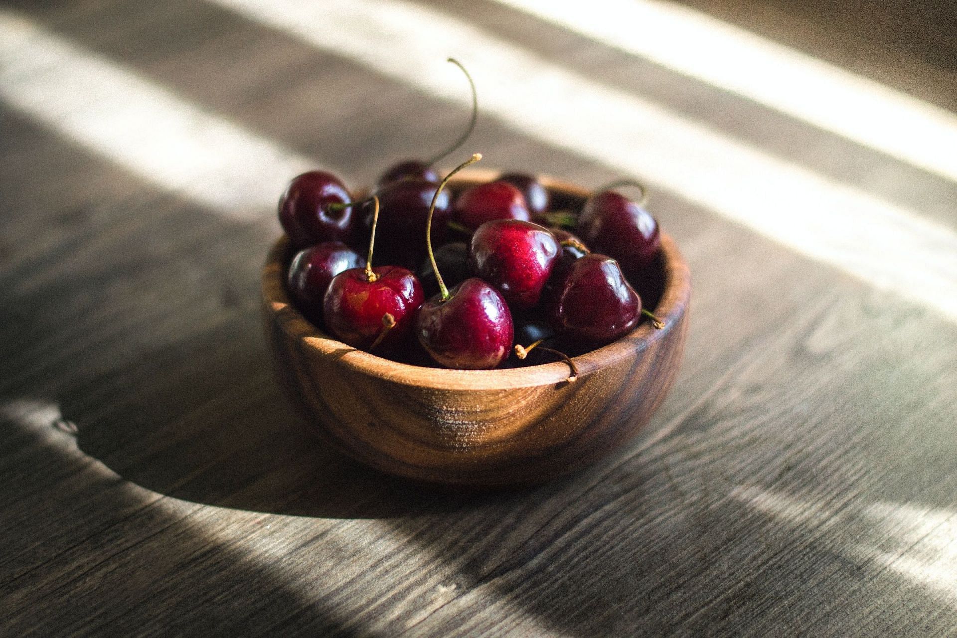 Cherries contain loads of antioxidants. (Image via Unsplash/Mohammad Amin Masoudi)