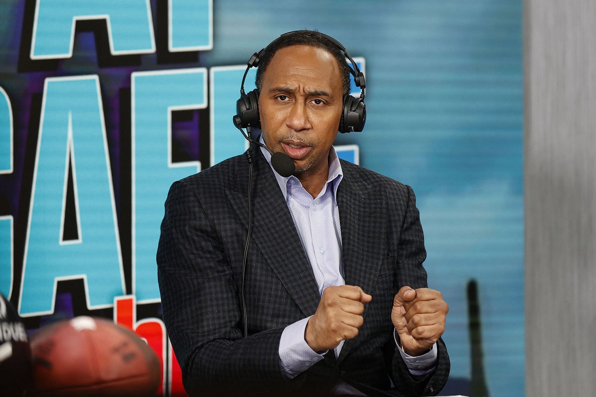 Stephen A. Smith reacts to Sacramento Kings