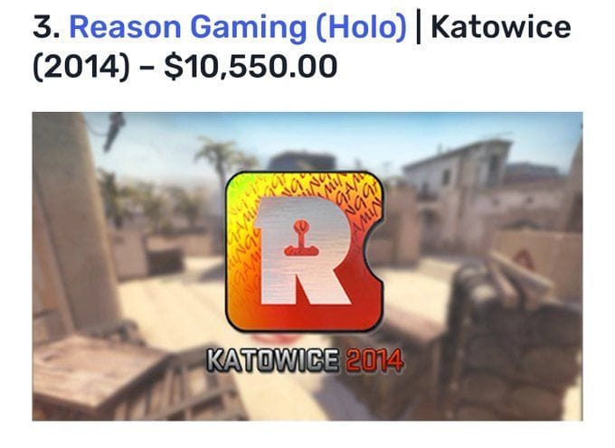 The Most Expensive Csgo Stickers In History – NAVTFV