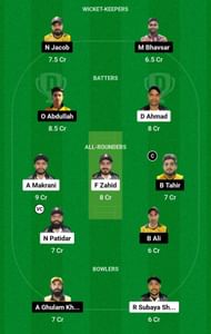 TGS vs ETF Dream11 Prediction Team, Grand League