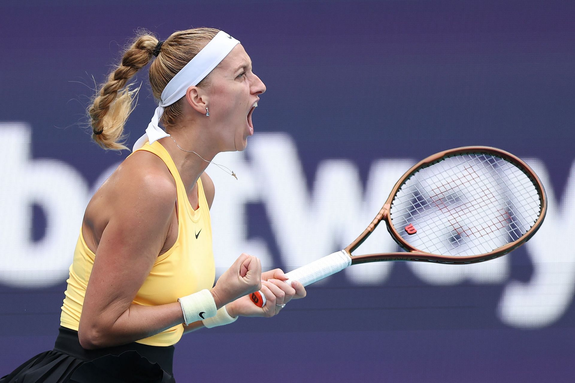 Kvitova is playing in her 13th WTA 1000 final.