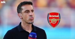 "There were many signs" - Gary Neville claims he was really worried by one key element in Arsenal's 2-2 draw against West Ham