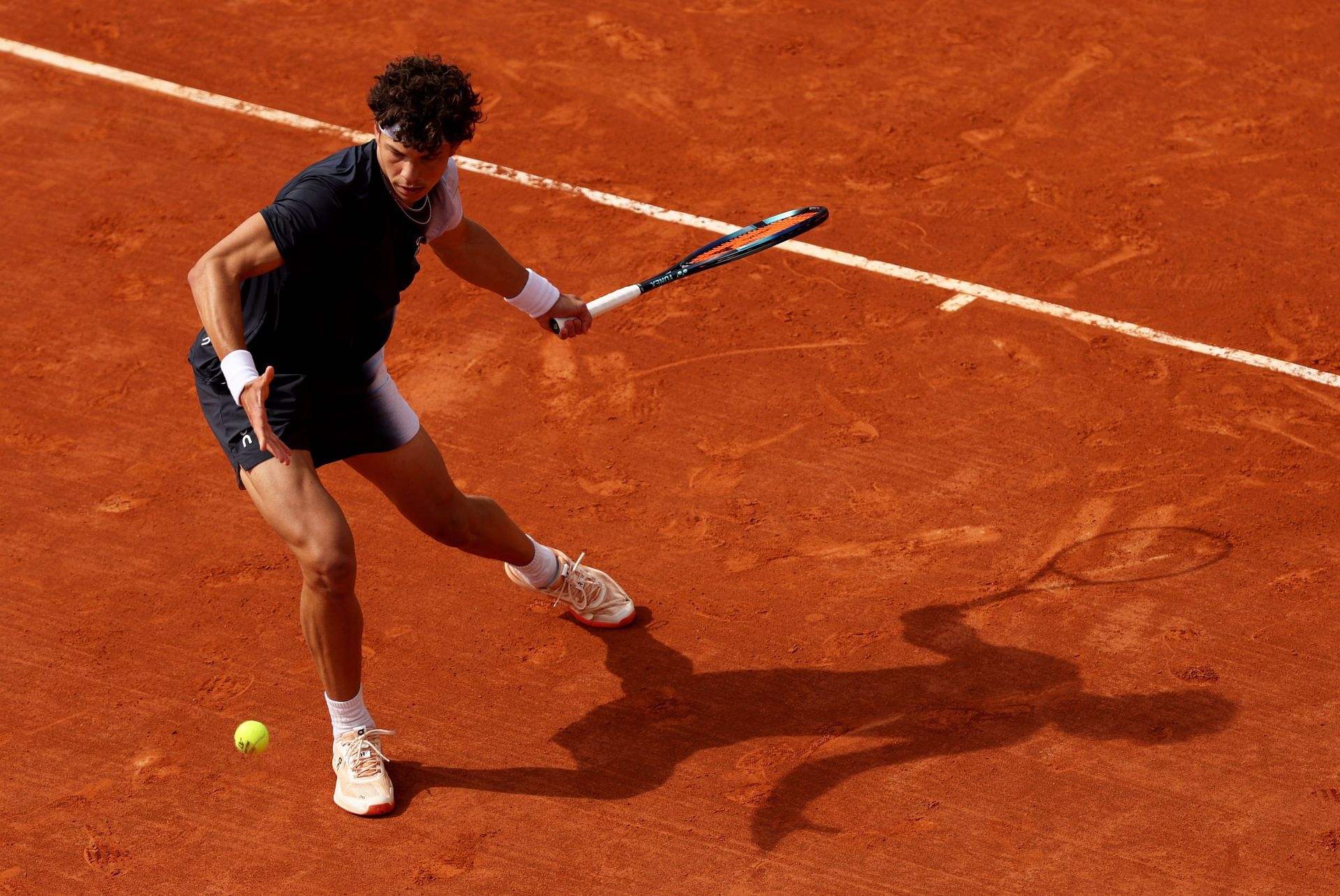 Ben Shelton at the 2023 Monte-Carlo Masters.