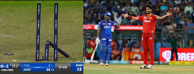 IPL 2023 -अर्शदीप सिंह ने तोड़ा स्टंप तो मुंबई पुलिस और पंजाब किंग्स के बीच ट्विटर पर छिड़ी जंग...हुई ये चौंकाने वाली बातचीत