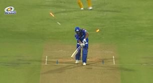 [Watch] Tushar Deshpande stuns Rohit Sharma with outstanding delivery, sends bails flying in CSK vs MI in IPL 2023