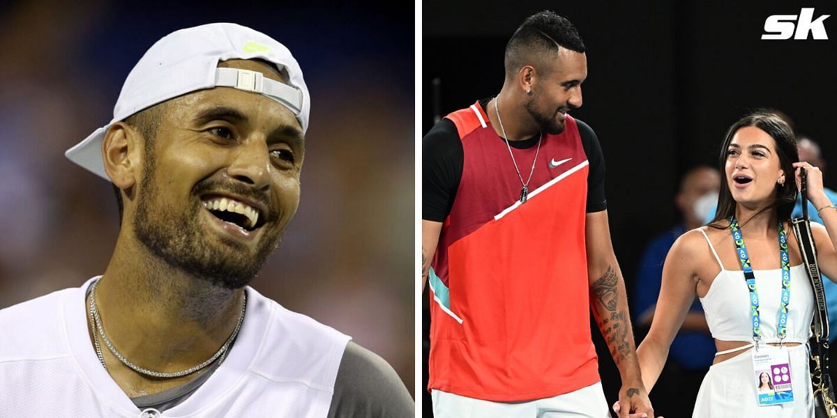 Nick Kyrgios wishes Costeen Hatzi