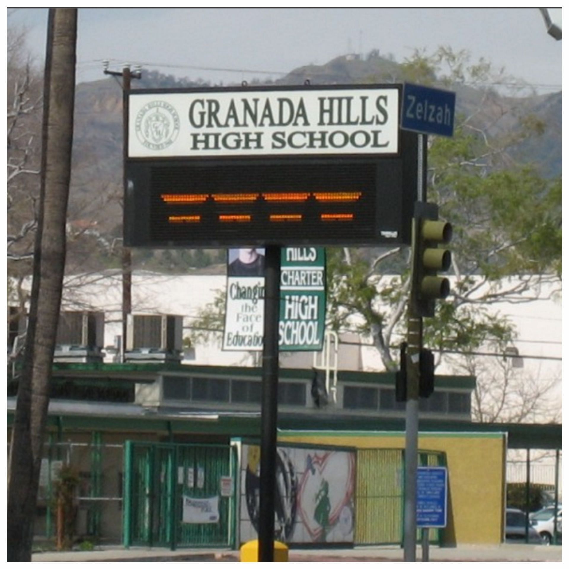 Granada Hills Charter School terminated Gabriel Chavez&#039;s employment in January 2023 (Image via Wikipedia)