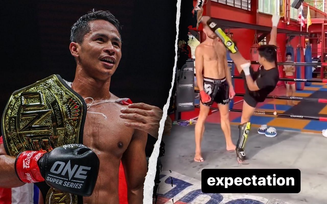 ONE Championship: Superbon demonstrates a kick that you should not try ...