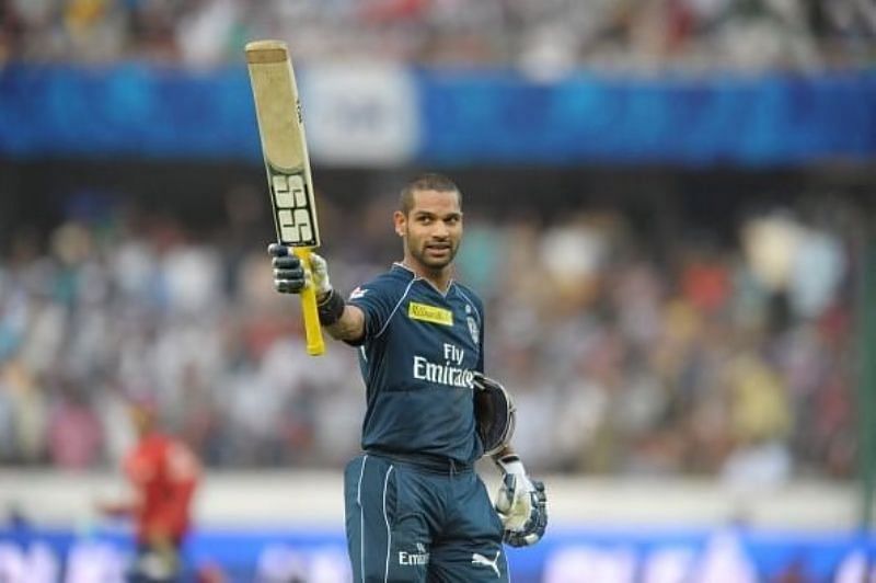 Shikhar Dhawan represented Deccan Chargers in the early years of his IPL career. (Pic: iplt20.com)