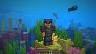 Stay underwater longer using Respiration (Image via Mojang)