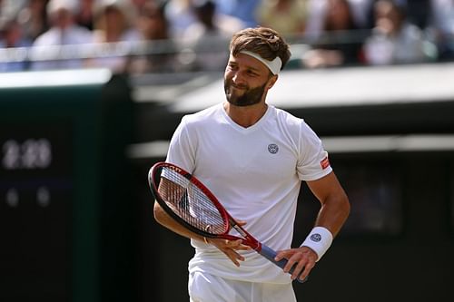 Liam Broady at Wimbledon 2022