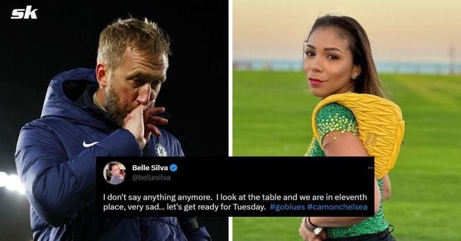 "I don't say anything anymore" - Thiago Silva's wife Belle Silva reacts to Chelsea's disappointing loss to Aston Villa