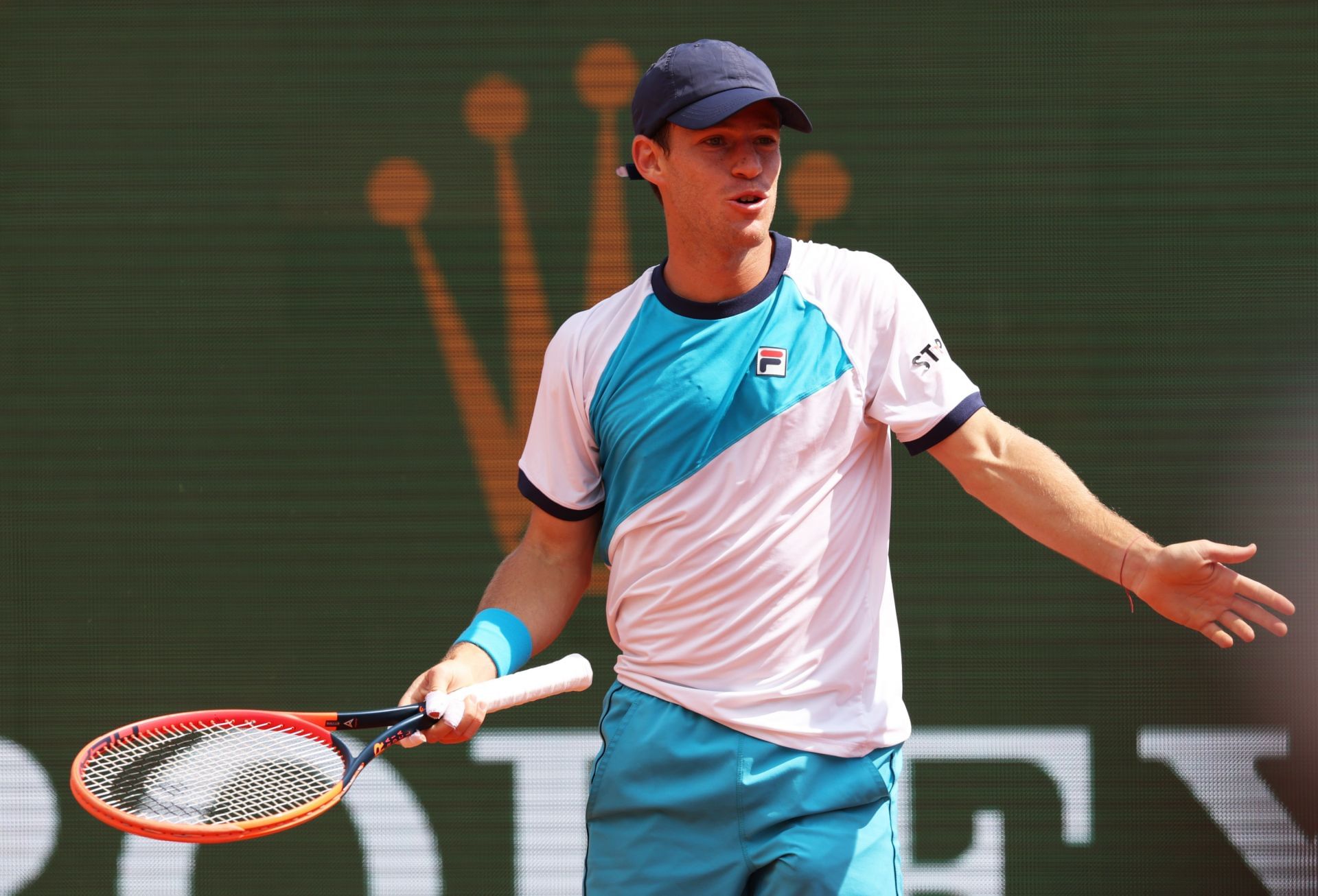 Diego Schwartzman at the Monte-Carlo Masters.