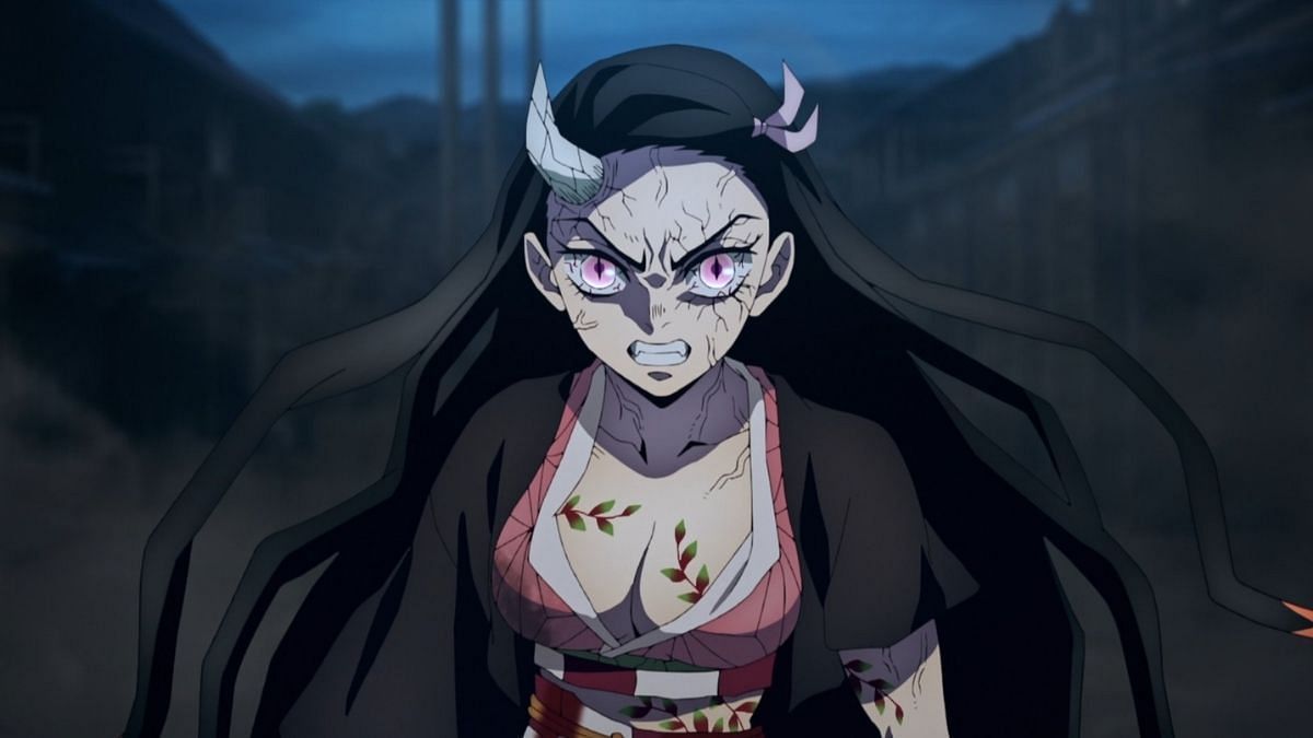 Nezuko in berserker form (Image via Ufotable)