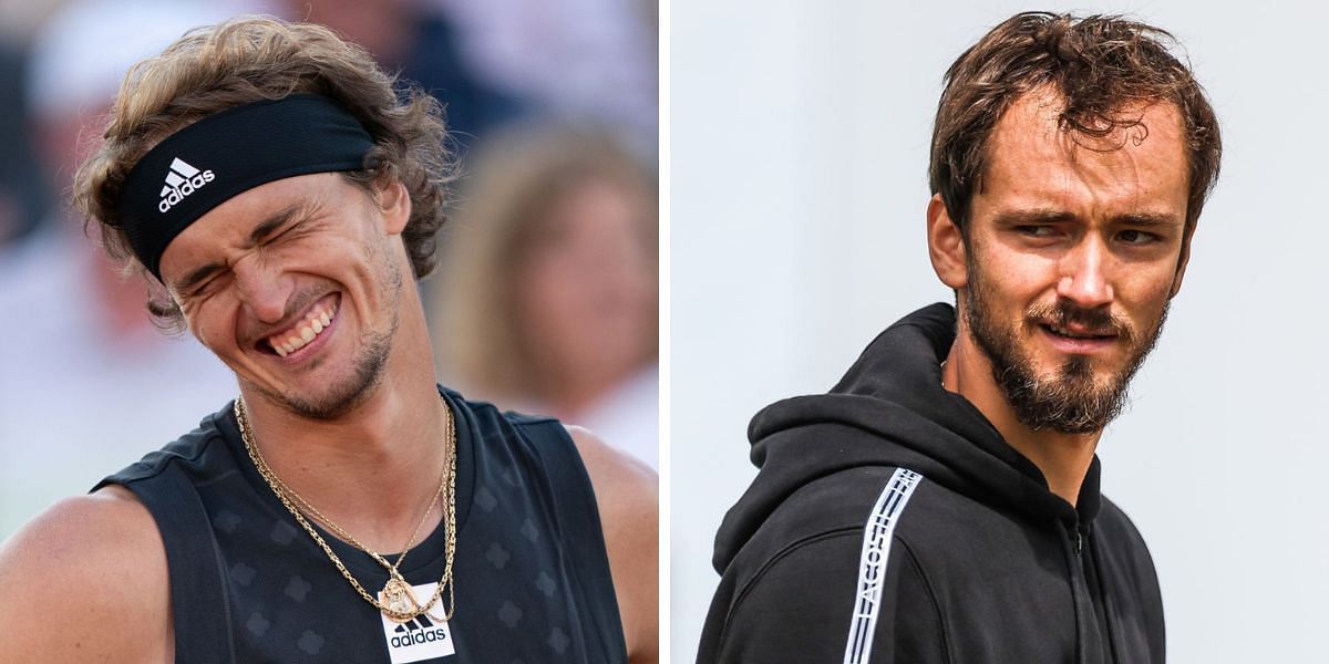 Alexander Zverev and Daniil Medvdedv gear up for first clay court clash in their rivalry at Monte-Carlo Masters