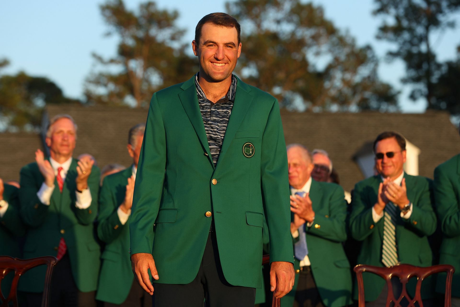 What was Scottie Scheffler's menu for Masters Dinner 2023?