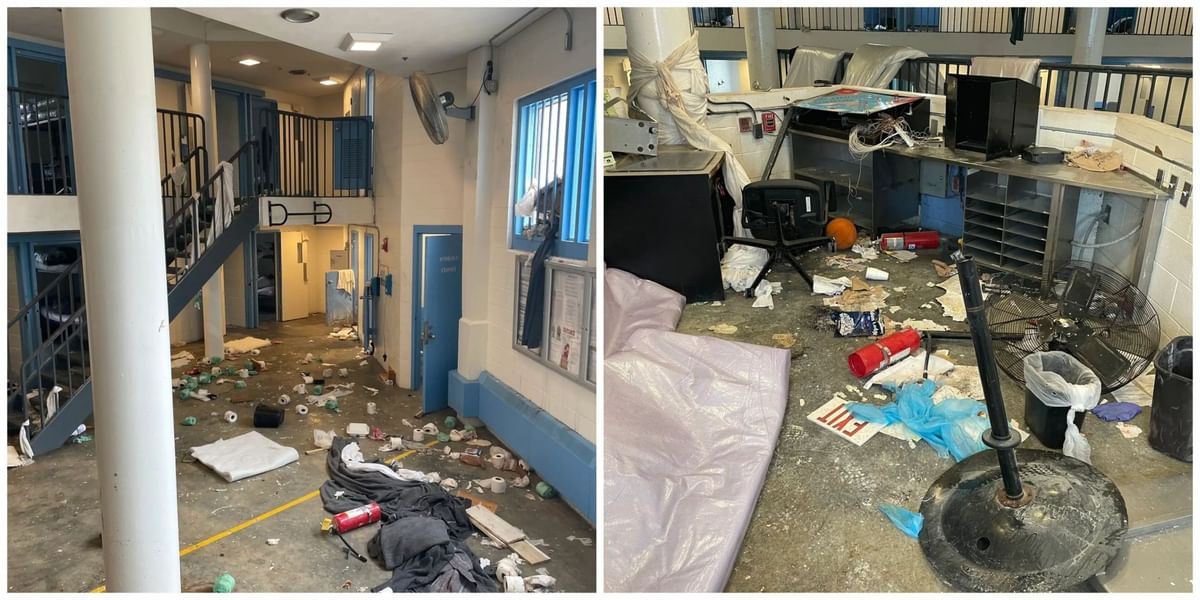 Bristol County jail standoff photos revealed as inmates face