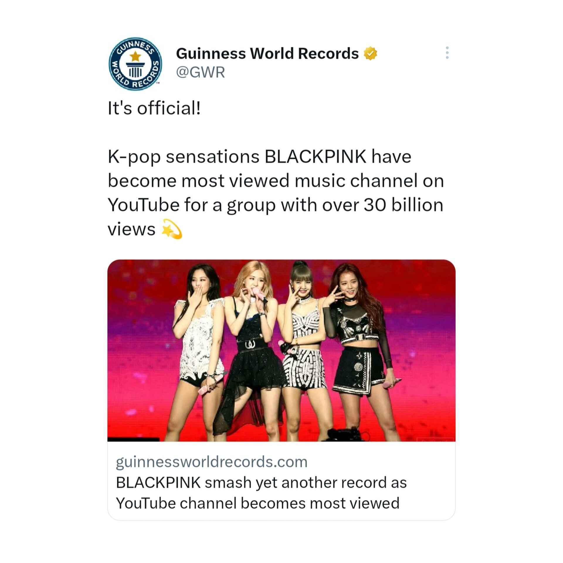 World record views in on sale youtube