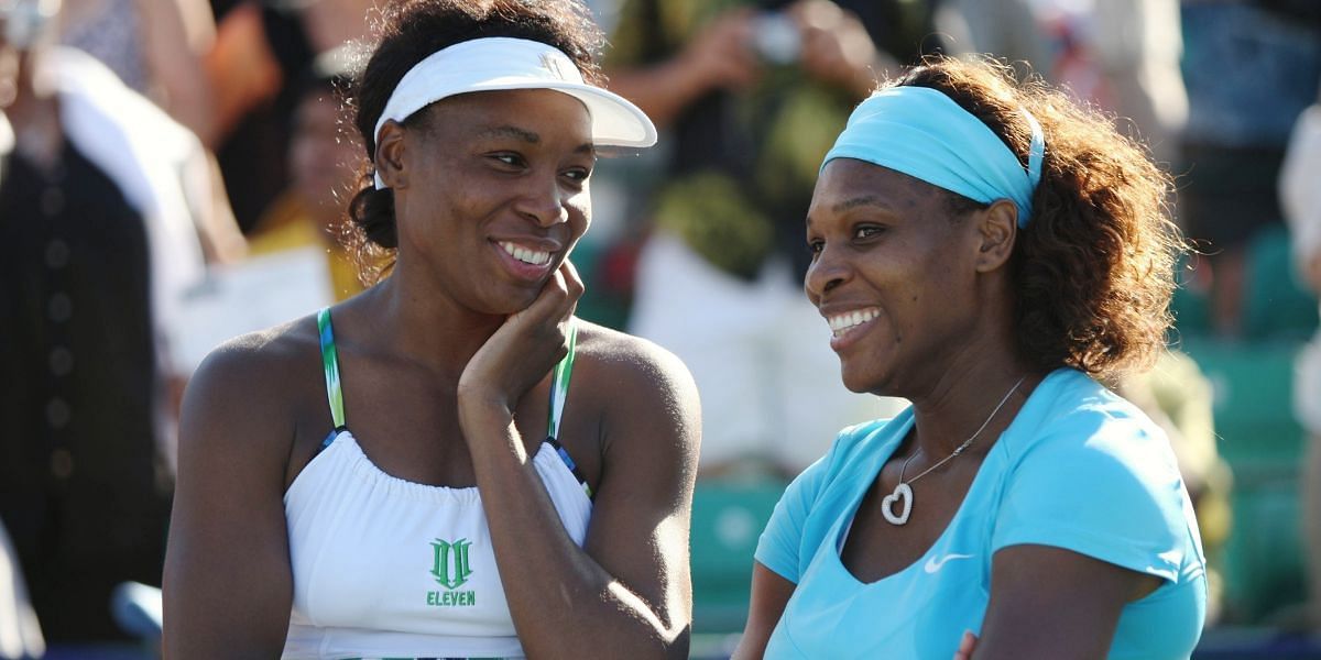 Venus and Serena Williams share playful banter