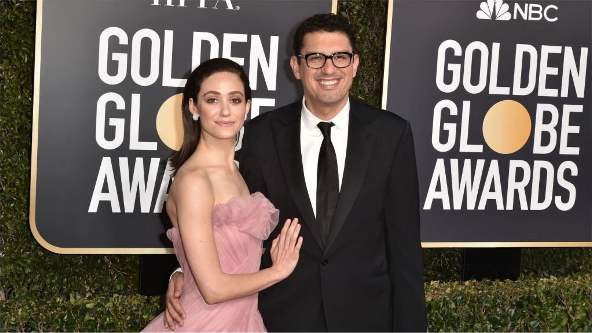 Emmy Rossum and Sam Esmail got engaged in 2015 (Image via David Crotty/Getty Images)