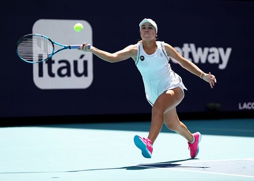 Sofia Kenin at the 2023 Miami Open