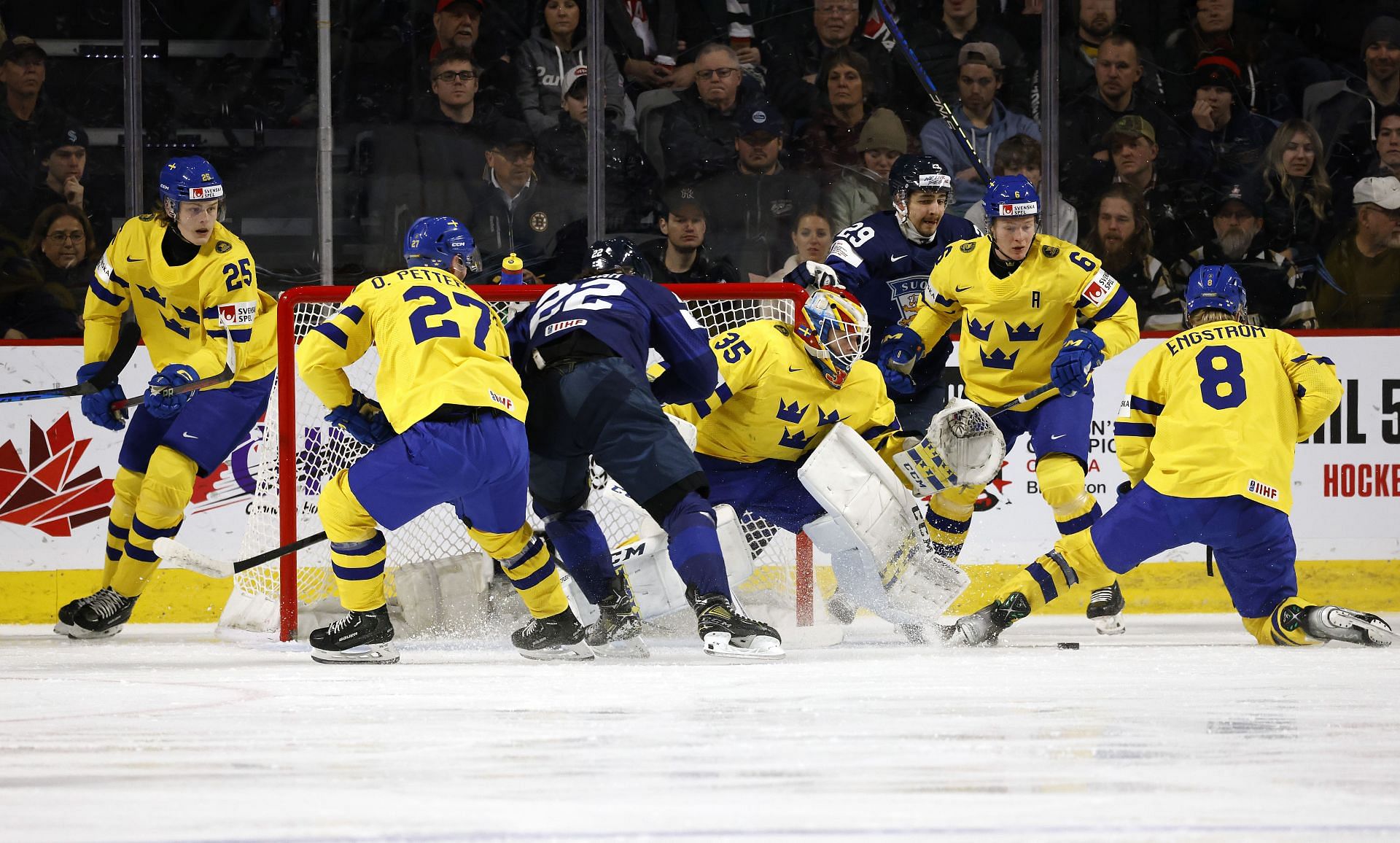 Finland v Sweden: Quarterfinals - 2023 IIHF World Junior Championship