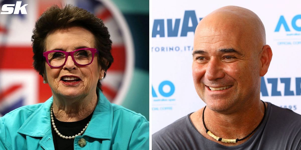 Billie Jean King wishes Andre Agassi on his birthday.