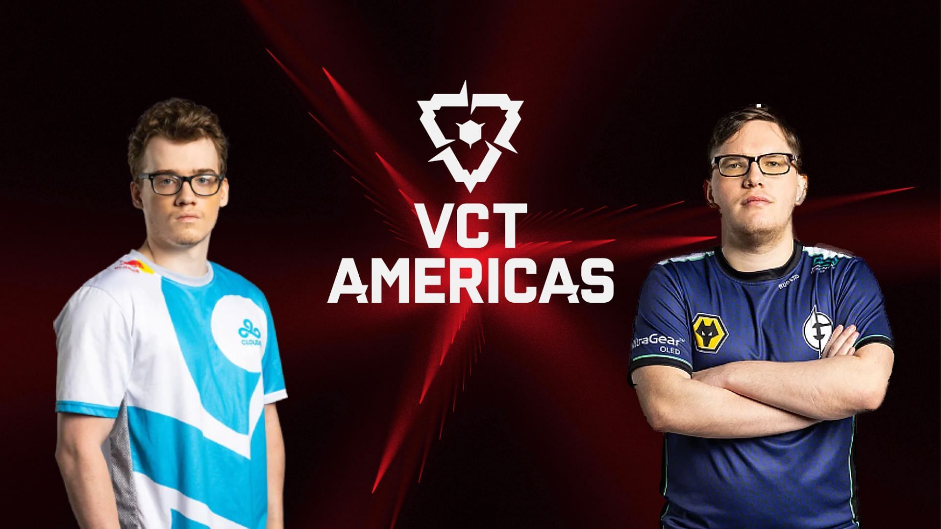 C9 vs EG at VCT Americas League 2023 (Image via Sportskeeda)