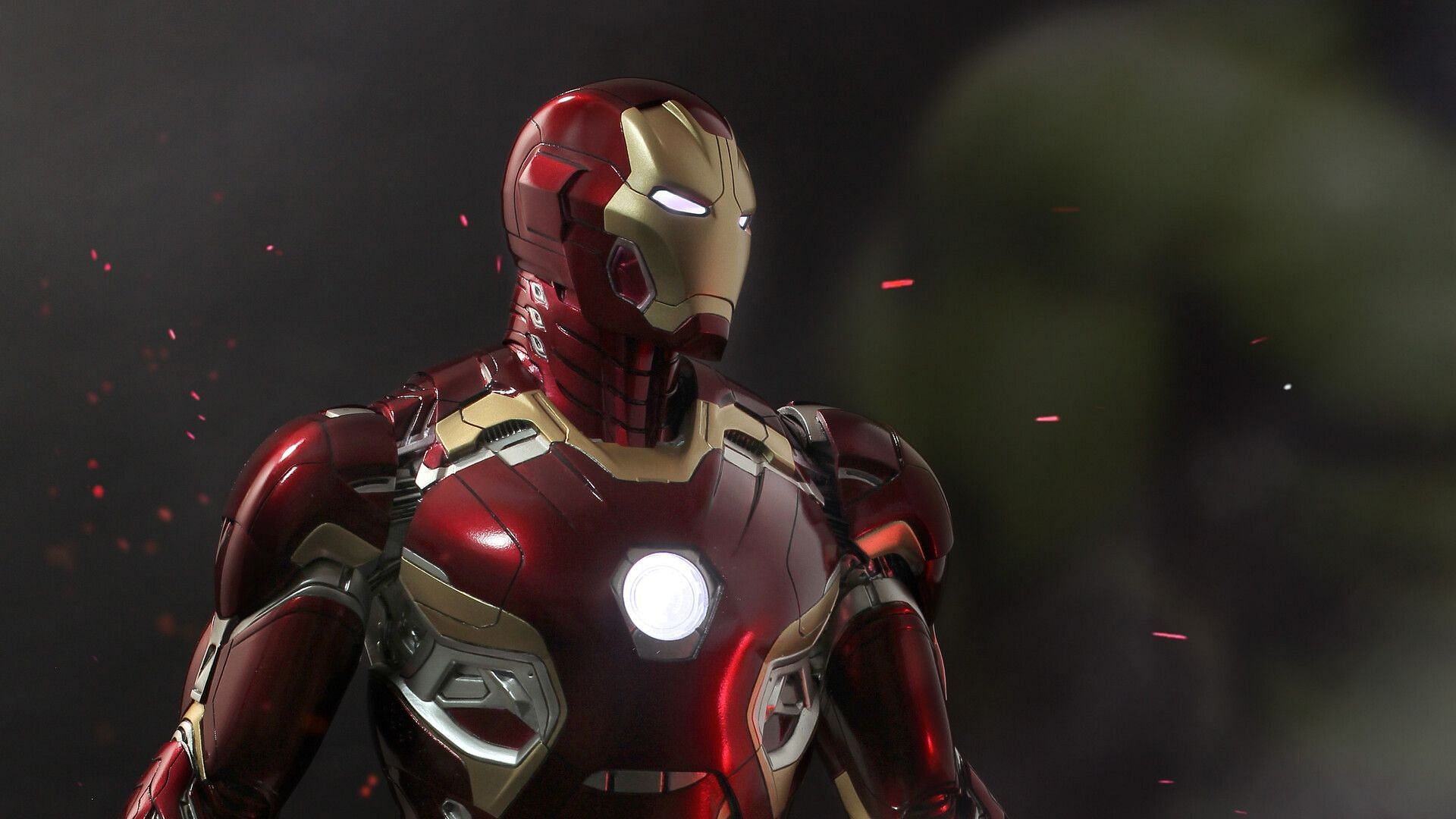 The Iron Man suit Mark XLV (Image via Marvel)