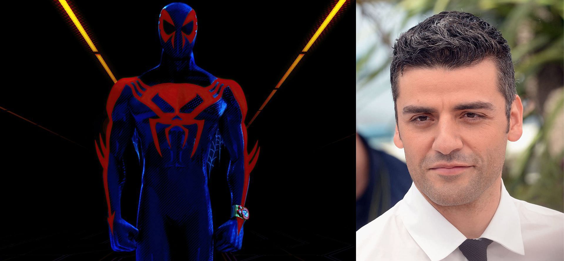 Oscar Isaac will have a major role as Spider-Man 2099 in Spider-Man: Across the Spider-Verse (Images via Sony/iMDb)