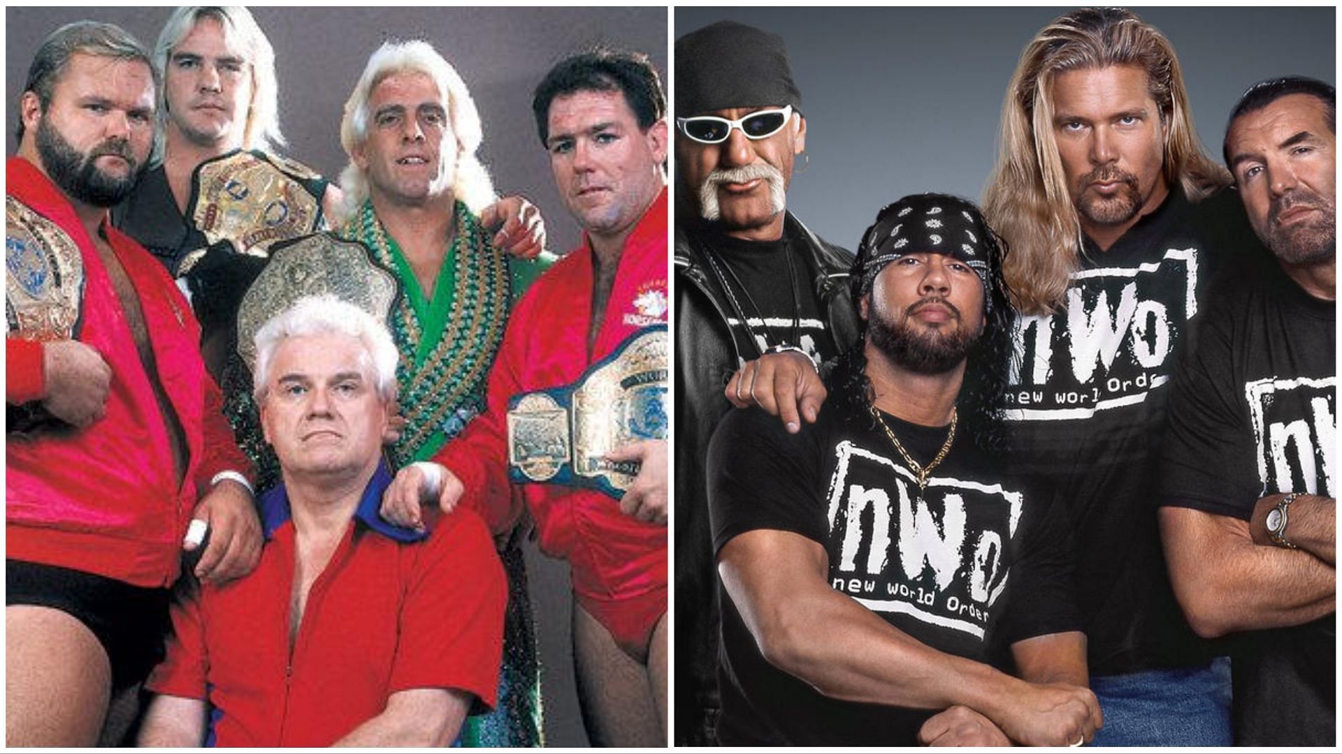 Wrestling factions The Four Horsemen and nWo