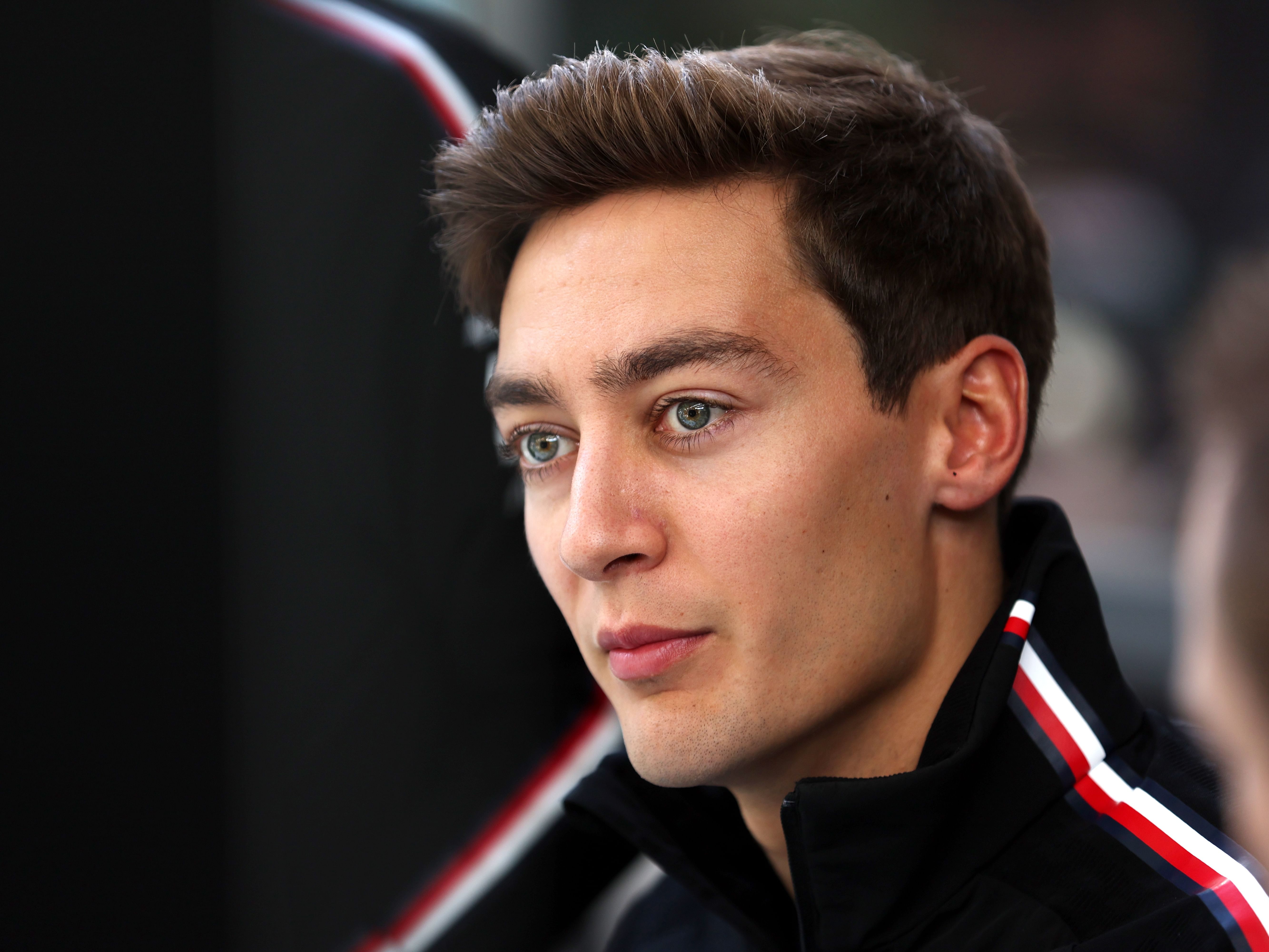 George Russell greets fans on the Melbourne Walk during previews ahead of the 2023 F1 Australian Grand Prix. (Photo by Robert Cianflone/Getty Images)