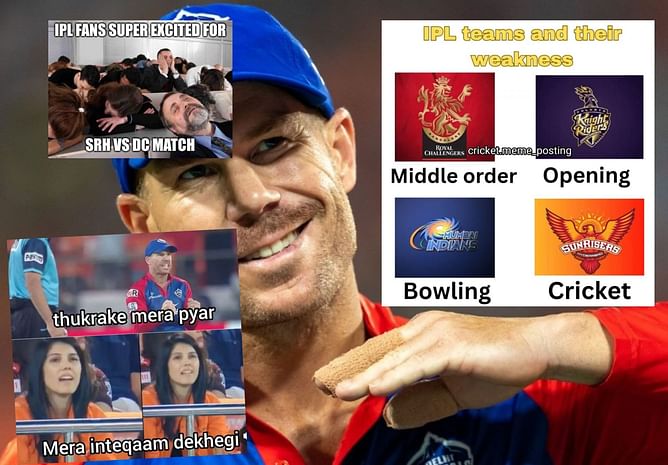 "Dono teams haarne ke liye khel rahi thi shayad"- Top 10 funny memes as DC beat SRH narrowly in a low-scoring clash in IPL 2023
