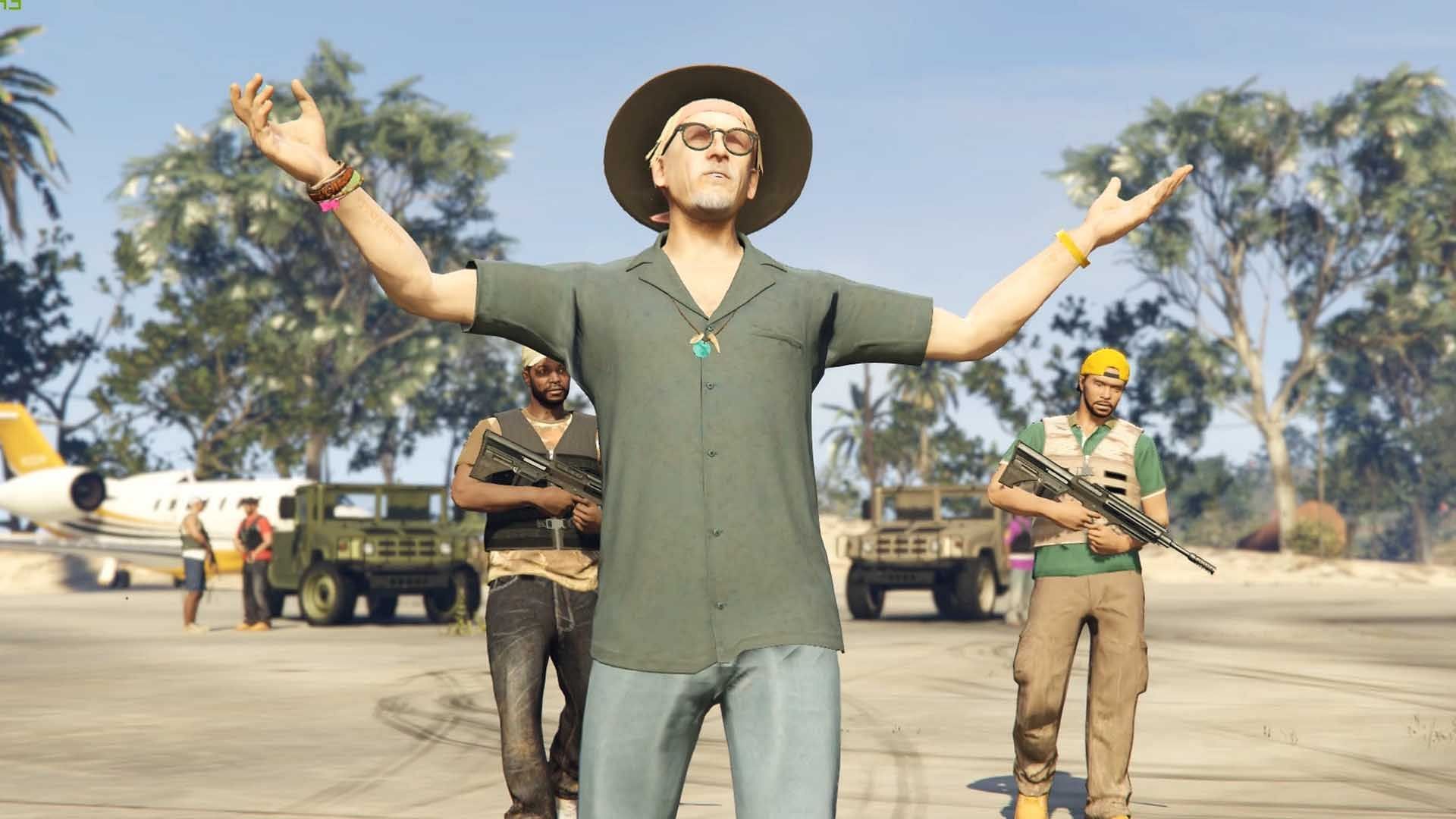 If you need money, pay El Rubio a visit (Image via Rockstar Games)