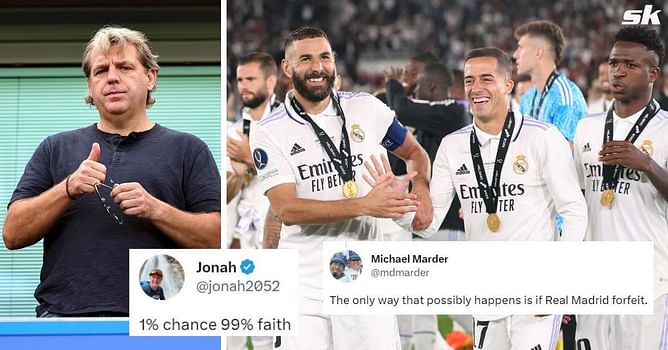 “Shameless and dumb”, “1% chance 99% faith” – Chelsea owner Todd Boehly makes crazy prediction ahead of Real Madrid game, fans lose their mind