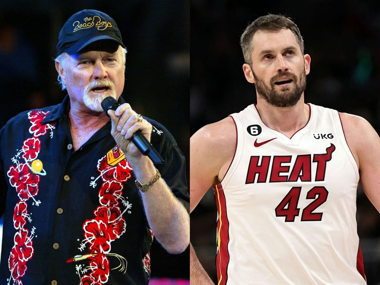 Mike Love of the Beach Boys and Kevin Love