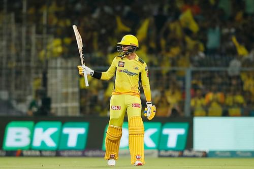 Devon Conway of CSK. Courtesy: IPL