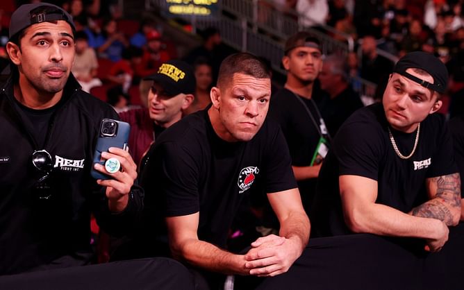 WATCH: Nate Diaz CHOKES OUT Logan Paul look-alike during brawl on New Orleans street after Misfits Boxing event