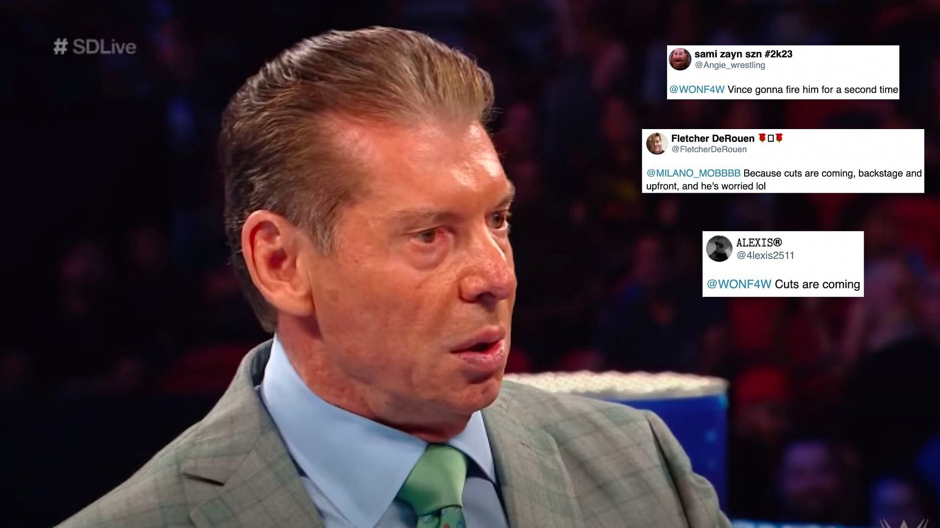 "Vince Gonna Fire Him For A Second Time" - Twitter Reacts To Wrestling ...