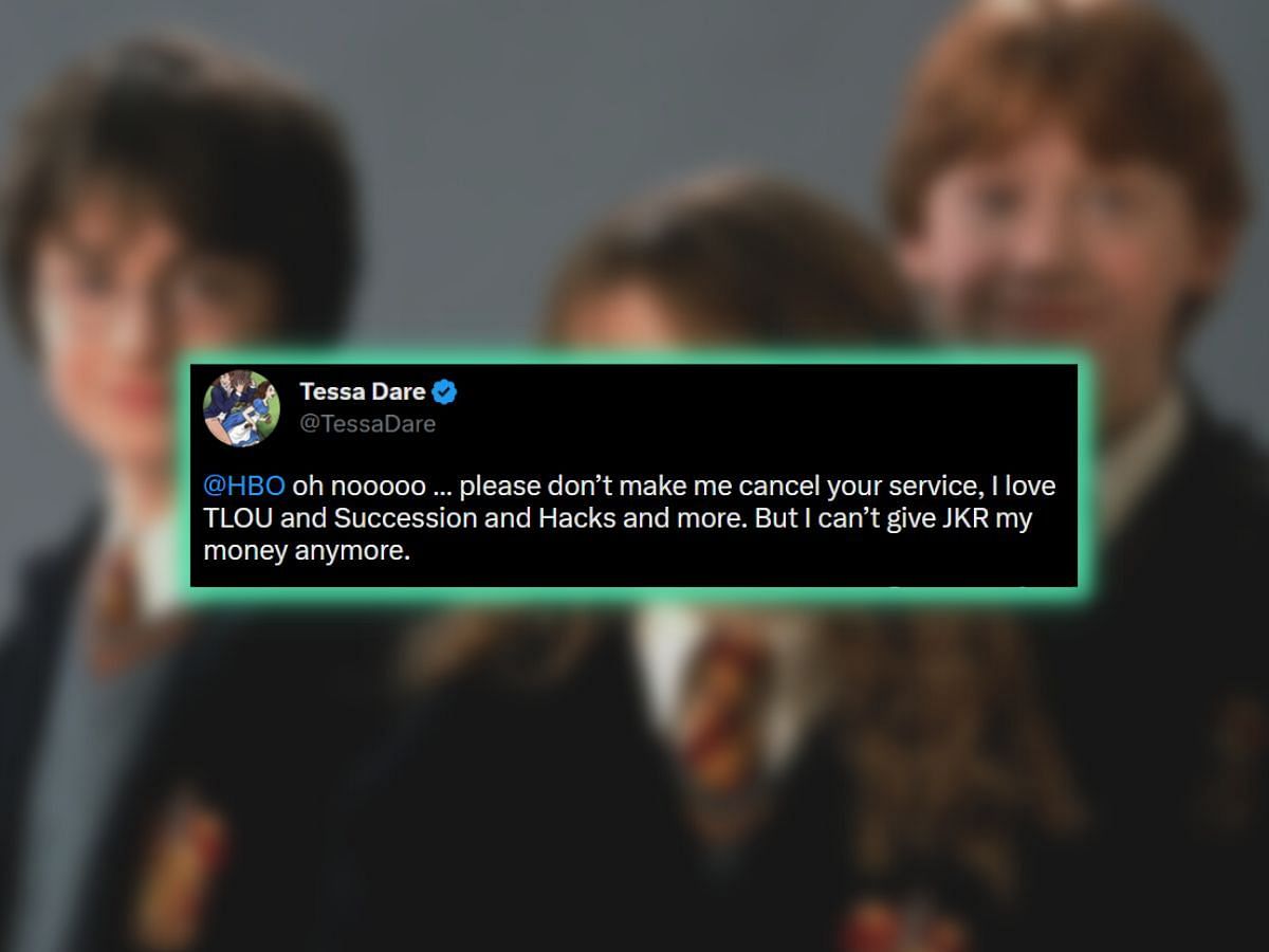 Harry Potter reboot has fans unhappy (Image via @TessaDare/Twitter)